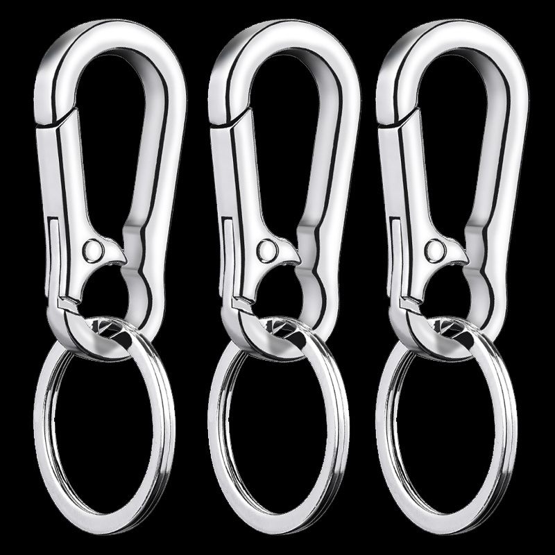 Stainless Steel Waist Hanging Car Keychain Large Size Key - Temu