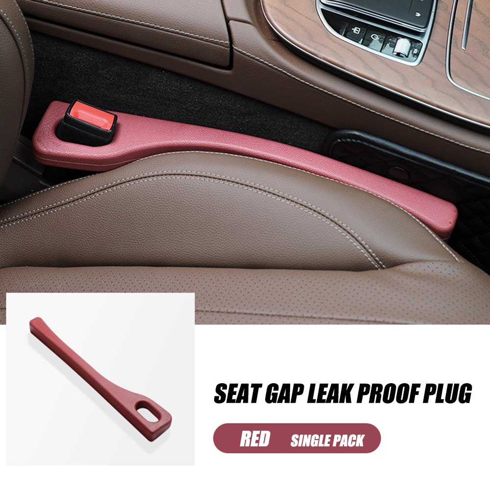 Car Seat Gap Filler Car Side Seat Gap Filler Side Seam Plug Strip Leak  Proof Plug