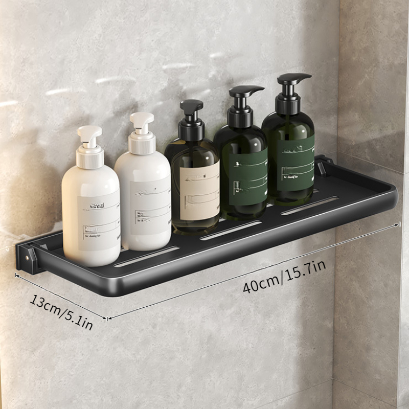 Bathroom Wall-mounted Storage Rack For Cosmetics, Toiletries