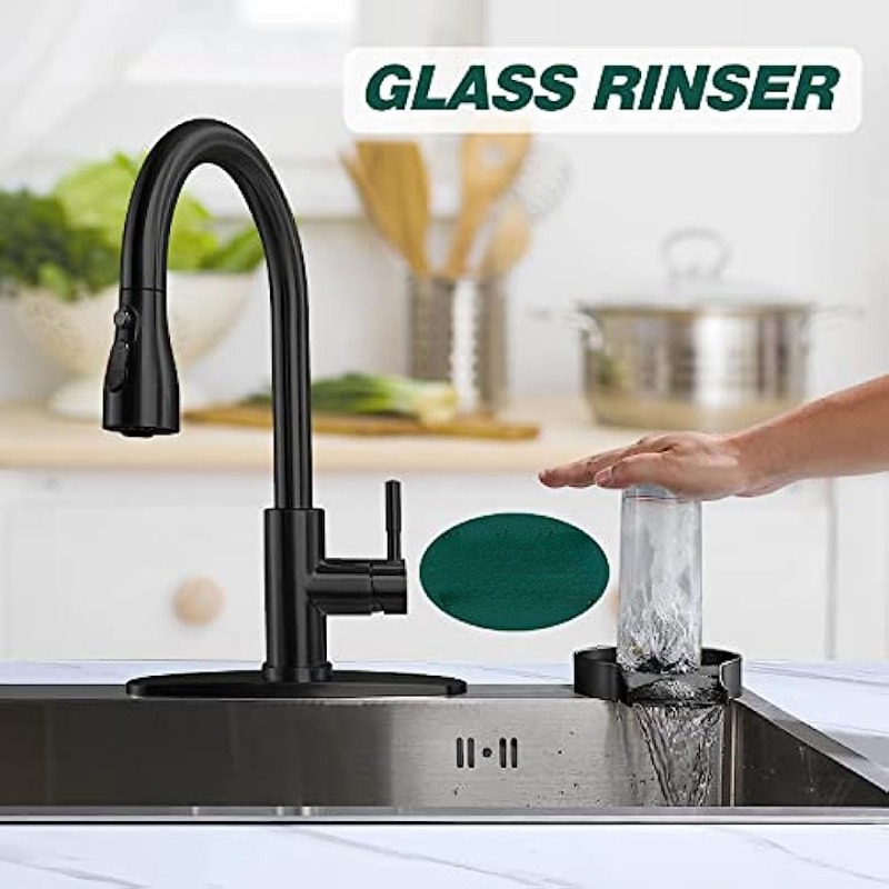 Kitchen Sink Glass Rinser, Sink Accessories Bottle And Cup Cleaner, Kitchen  Bar Sink Cleaner, Bottle Washer, Kitchen Sink Automatic Rinser - Temu