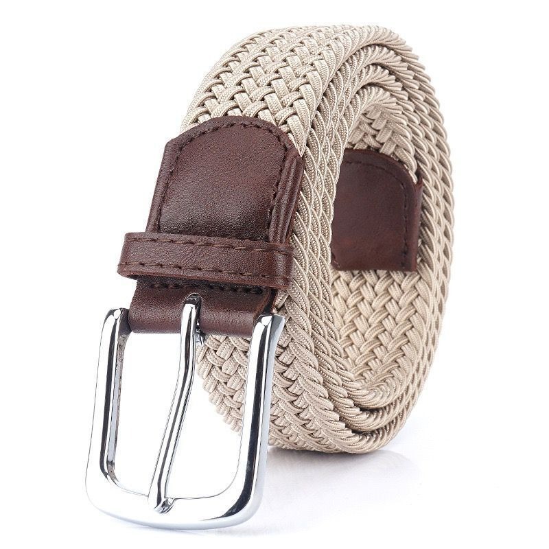 Men's Canvas Belt, Double Pins Buckle Belt Canvas Waistband Outdoor Casual  Jeans Belt - Temu