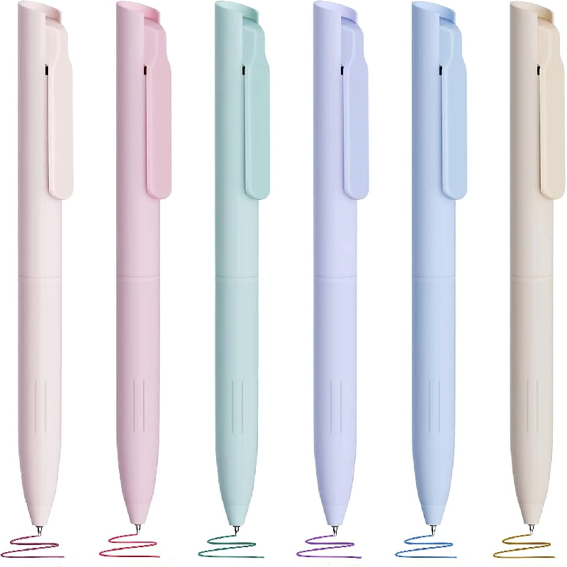Colored Gel Pens: Quick Dry No Smear Ink Retractable Smooth - Temu