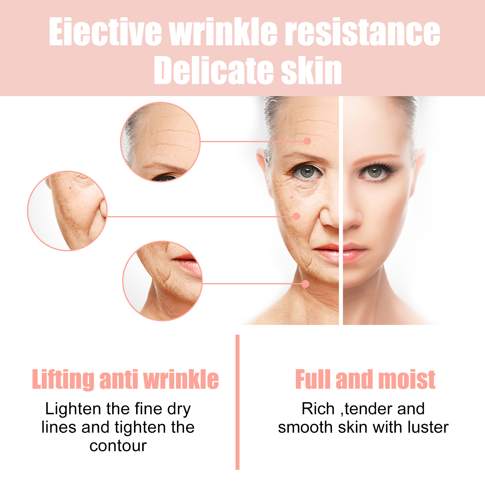 Snail Peptide Wrinkle Stick Reduce Fine Lines And Wrinkles Hydration