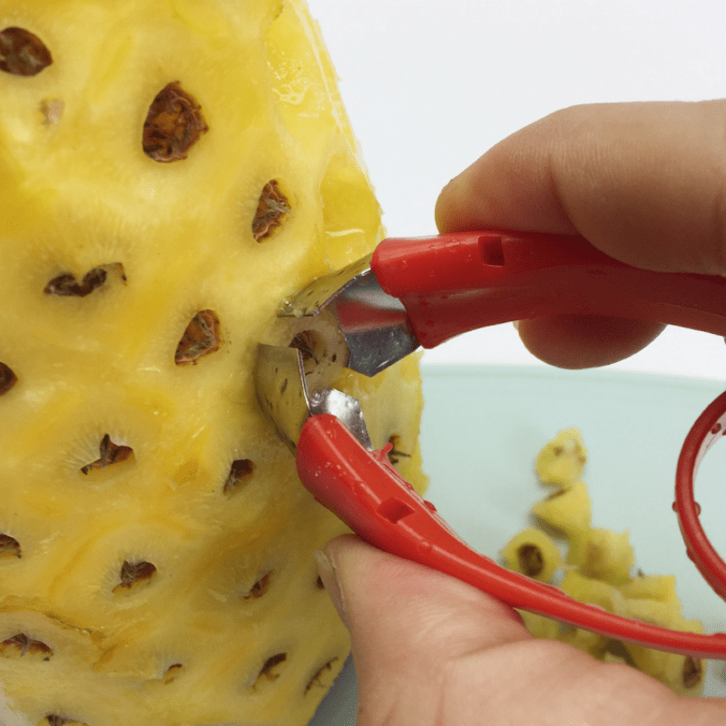 Multi-Purpose Fruit Stem Huller Pineapple Tomato Peeler Strawberry Peeler  Seeder Creative Kitchen Fruit Vegetable Tools