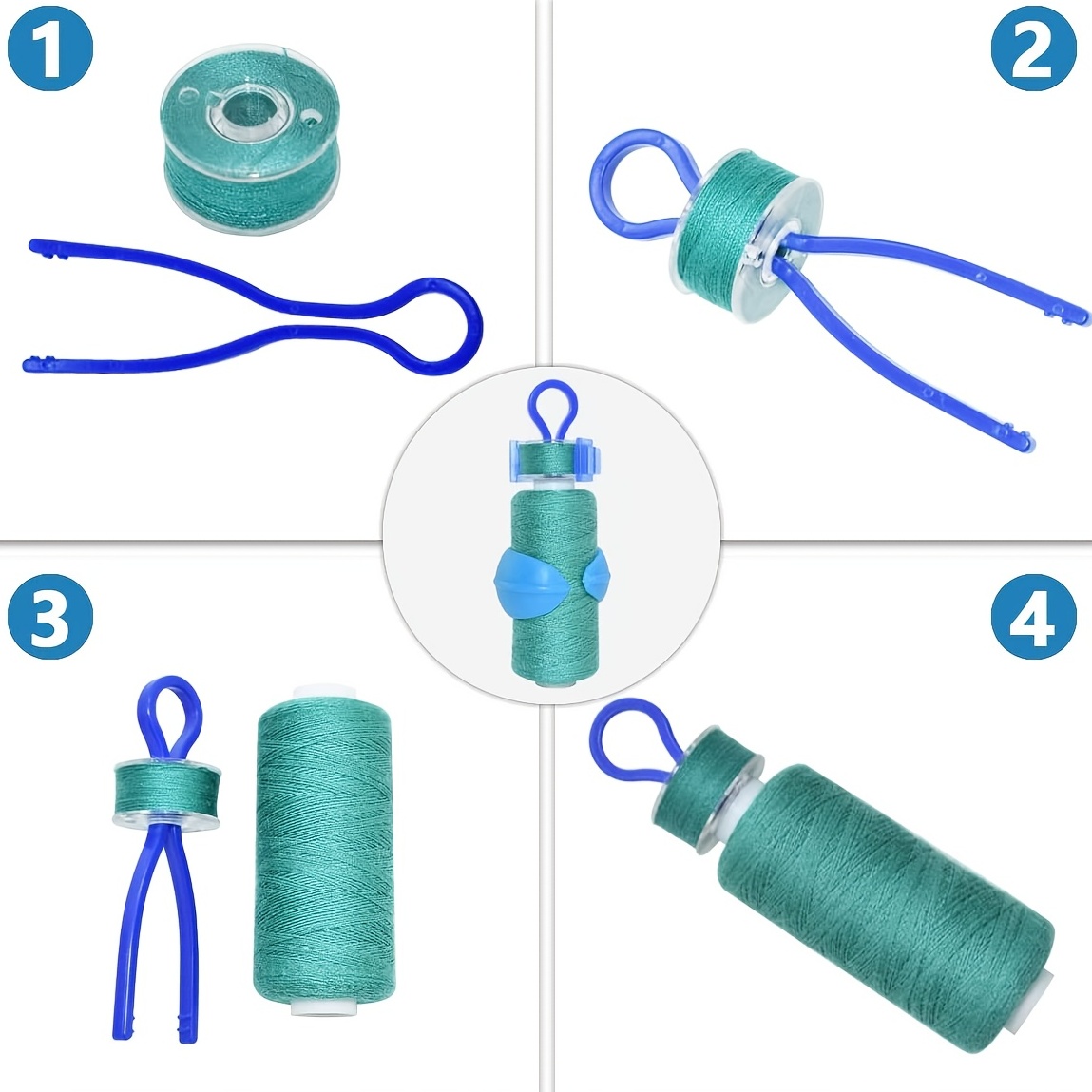 Sewing Bobbin Clips Thread Holders Thread Holders Sewing - Temu