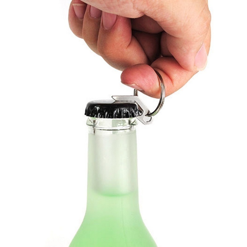 Ouvre-bouteille en métal,Petit ouvre-clés manuel pour boissons