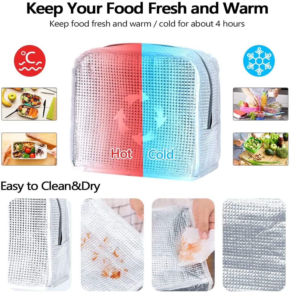 Insulated Lunch Bag Ice Pack Multifunctional Outdoor Picnic Temu