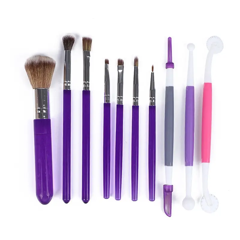 Cake Baking Brushes Food Paint Brush For Chocolate Sugar Cookie Decoration  Brushes Set Cookie Decorating Supplies With Fondant And Gum Paste Tool  (purple) - Temu