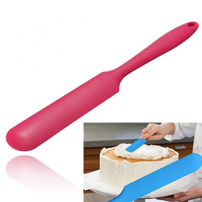 HLMY Silicone Spatula Set, Cooking Utensil Set-Heat Resistant Kitchen Spatulas for Cake Cream Pastry Butter Batter Mixing Cooking Baking-Essential