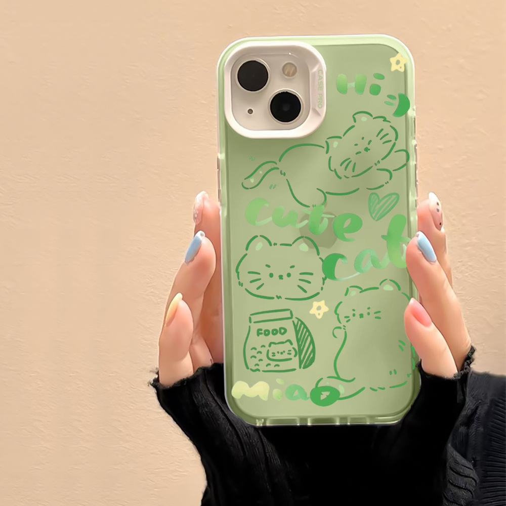 

Cartoon Popular Pattern Transparent Frosted Phone Case For Iphone14promax/14plus/14pro/14, Iphone13promax/13pro/13, Iphone12promax/12pro/12, Iphone11promax/11pro/11