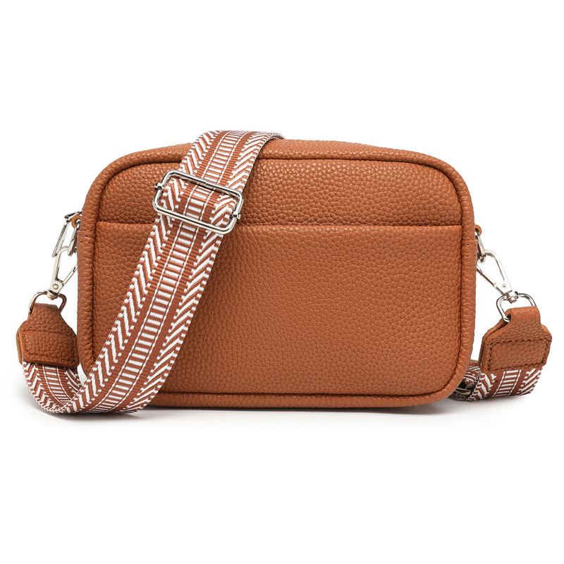 Lacoste Women`s Chantaco Leather Crossover Bag - Square Format