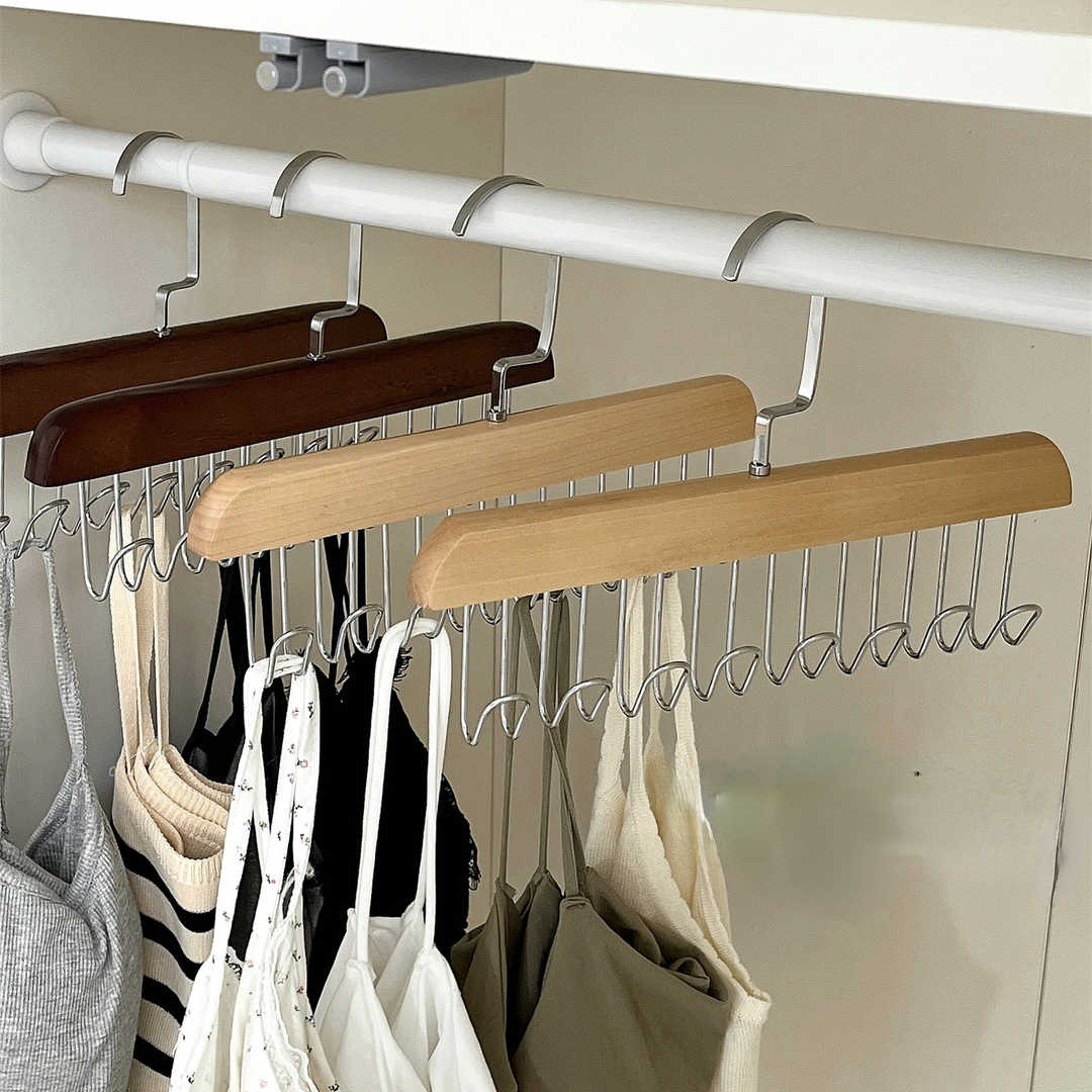 10Pcs Black/Orange/Grey Multifunctional Wet and Dry Household Hanger  Suitable for Hanging Clothes Bedroom Wardrobe Anti-Slip - AliExpress