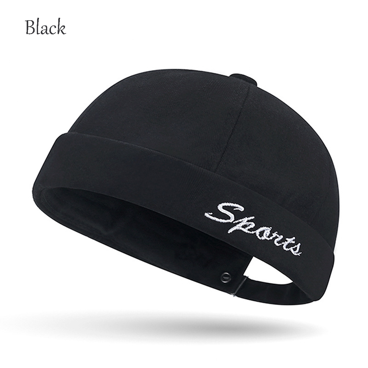 Image of Vintage Landlord Hat Hiphop Melon Skin Cap Brimless Caps