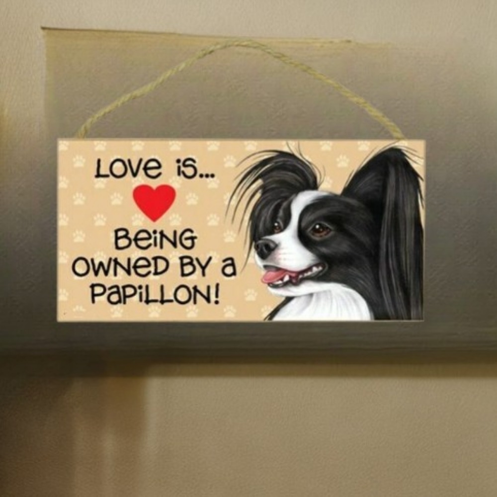 Papillon Papillon Gift Dog Gift Dog Heart Ornament Mothers 