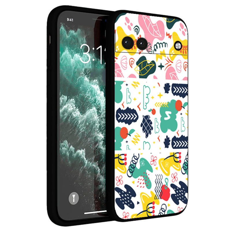 Linda Funda De Teléfono De Silicona Suave Y Resistente A Los Golpes TPU  Anti-Fall Protective Para Google Pixel 6a 7 7a Pro - Temu