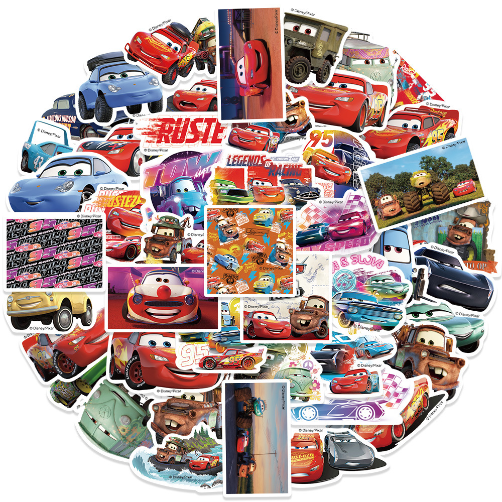 Disney Cars Stickers for Kids 8 Pack - 200 Cars Stickers for Pixar Party  Supplies, Party Favors, Disney Birthdays, Scrapbooks, More (Disney Cars
