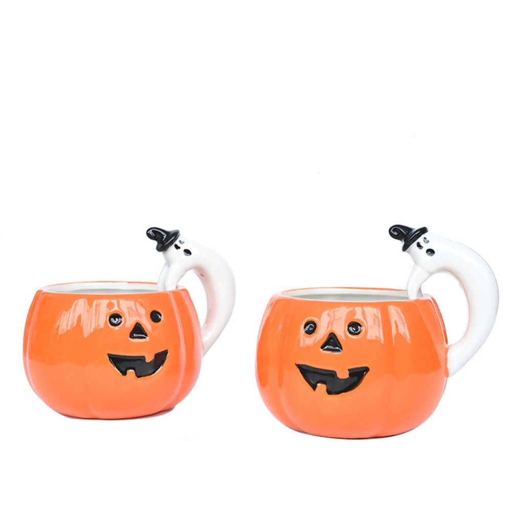 Cute Ghost Ceramic Cup High Temperature Resistancecreative - Temu