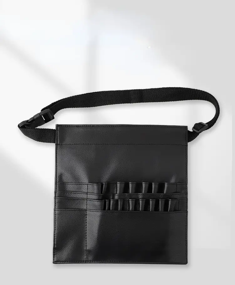 Makeup Brush Bag Belt Multi Pockets