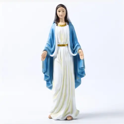 1pc Kreative Jungfrau Maria Statue Katholische Christliche Charakter Harz  Ornamente, Dekoration Objekte Handwerk, Die Besten Tagesangebote Von Heute
