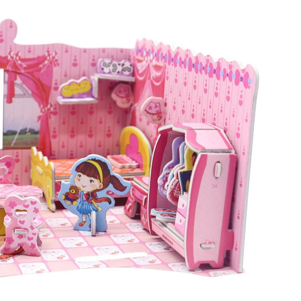 Puzzle 3D Maison De Poupee - Dreamy Doll House | Puzzle 3D Enfant 8 Ans Ou  Plus | Puzzles 3D Maison Poupee | Puzzle 3D 160 Pi