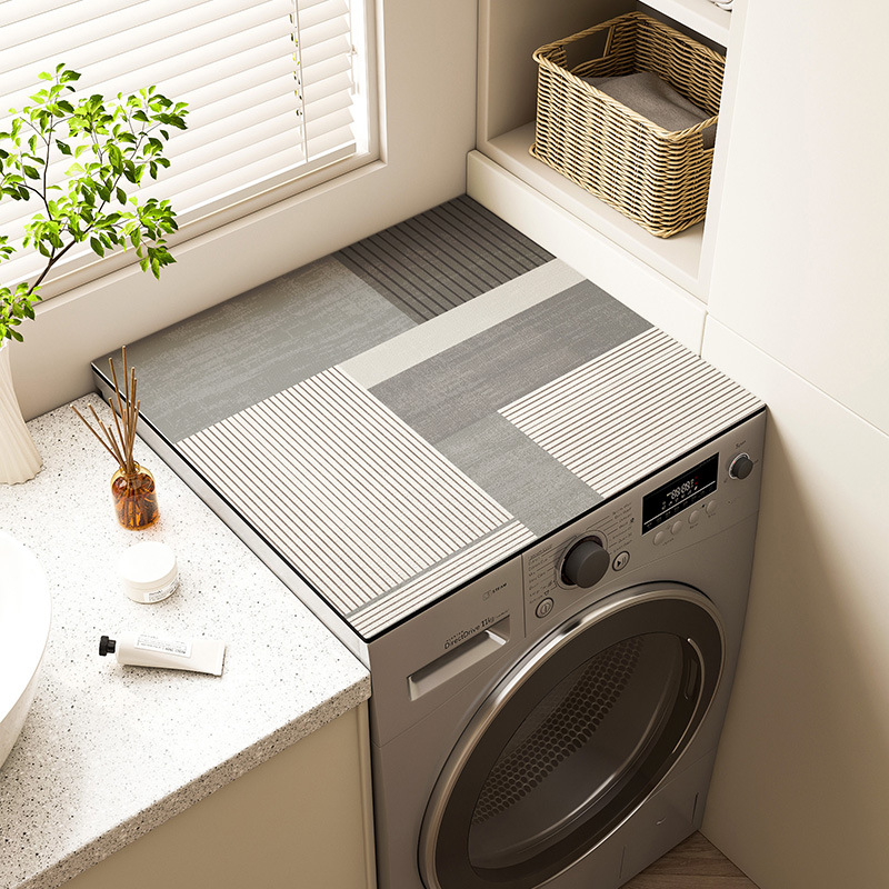 Washer And Dryer Covers Protector Mat, Diatomaceous Washing