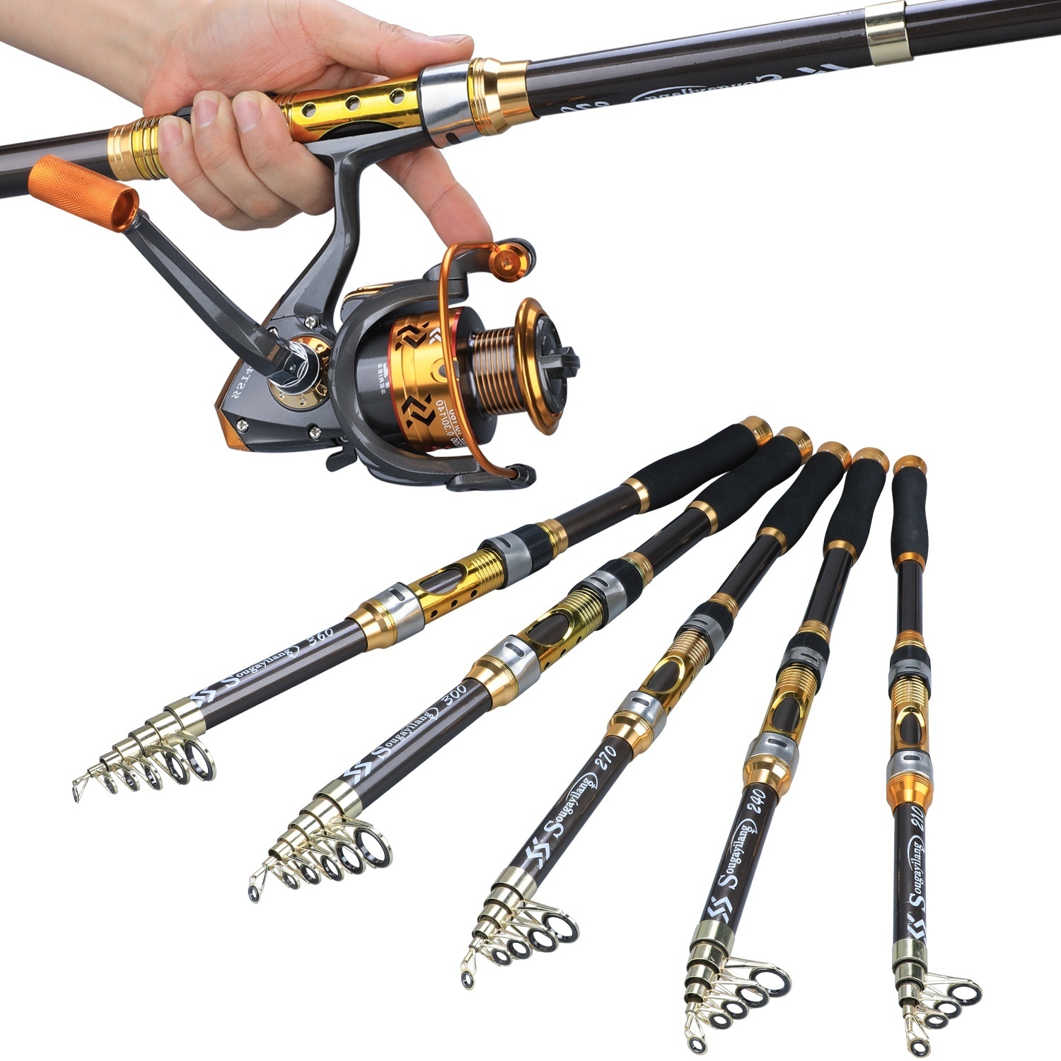 Saltwater Rod and Combo Crappie Sougayilang in a Fish Deep Sea Fishing  Reels - China Saltwater Rod and Reel Combo and Crappie Reels price