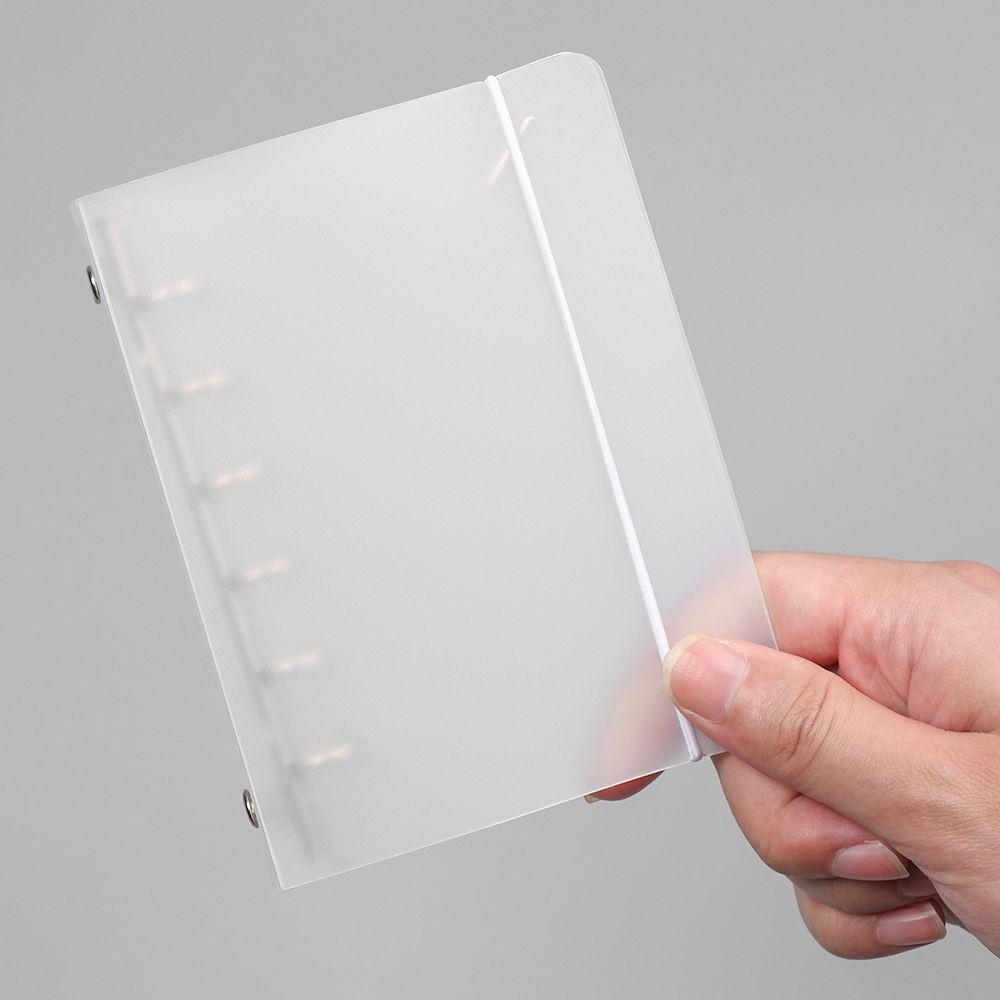 Transparent A4 / A5 / A6 Ring Binder Folder