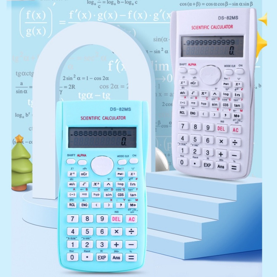 82ms Calculatrice Spécifique À L'école Calculatrice Scientifique D'examen  D'étudiant Calculatrice De Fonction De 2 Lignes Créative De Couleur Avec  Affichage À Cristaux Liquides - Fournitures De Bureau Et Scolaires - Temu