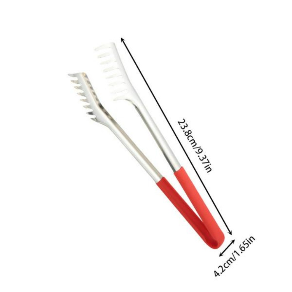 1pc 22.86cm Pinza Per Spaghetti In Acciaio Inossidabile Manico Per Clip Per  Alimenti Per Pasta Utensili Da Cucina Per La Cottura Di Spaghetti