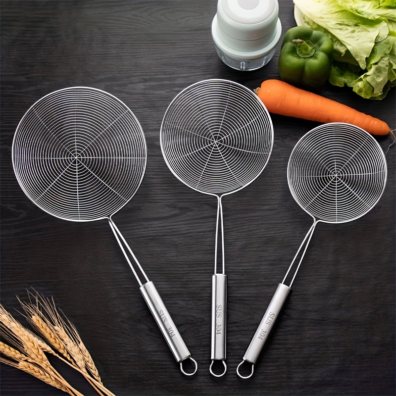 Multi functional Stainless Steel Kitchen Colander Handle Temu Norway