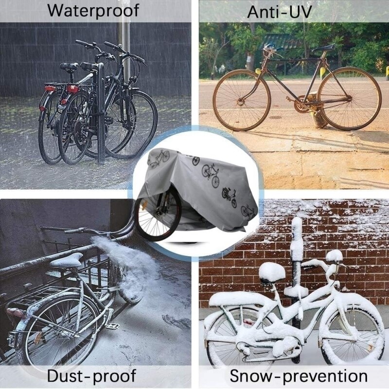 1 funda para lluvia para bicicleta impermeable para - Temu