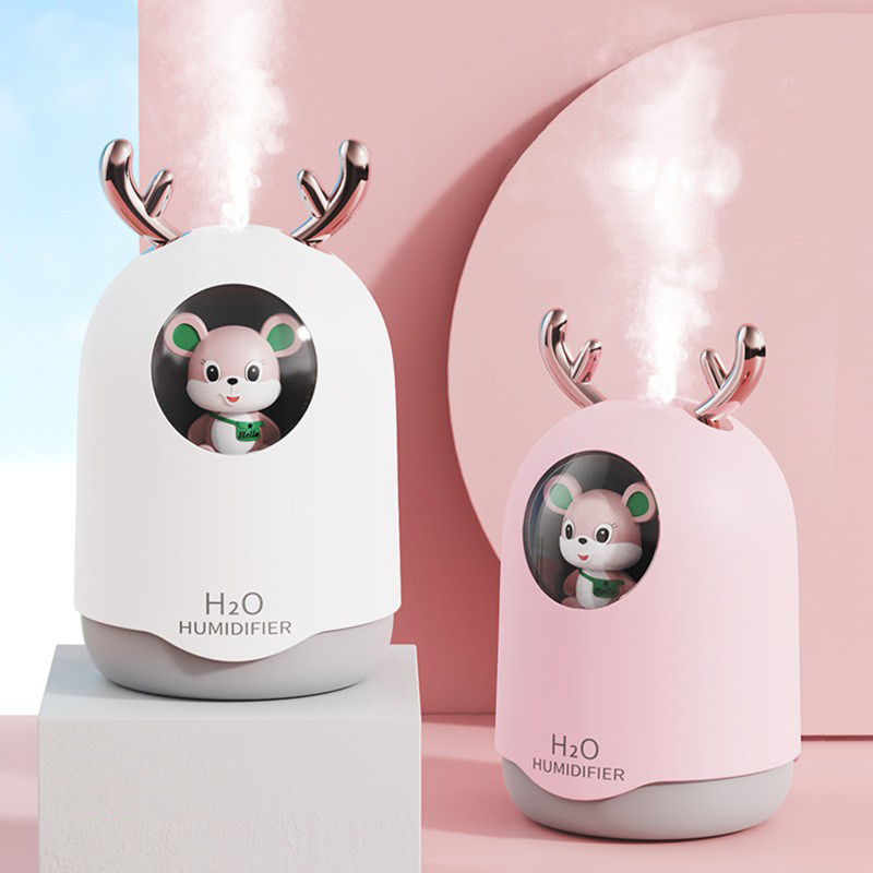 Portable Cool Mist Usb Led Change Color Room H2o Air Fire - Temu