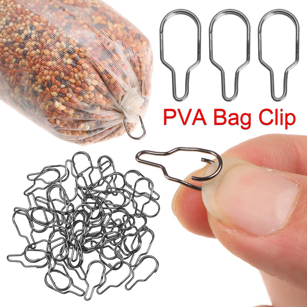 50pcs Pack Pva Bag Clip Carp Fishing Accessories For Carp - Temu Canada