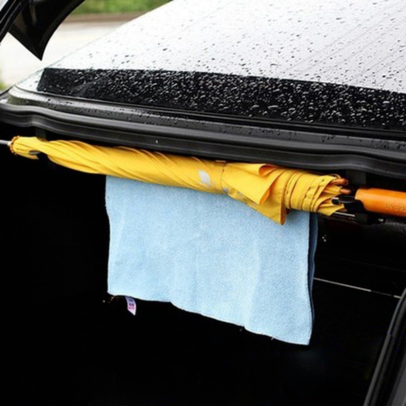Acheter Nouveau 2 pièces/ensemble porte-parapluie organisateur de coffre  support de montage arrière de voiture crochet de serviette ornement de  voiture
