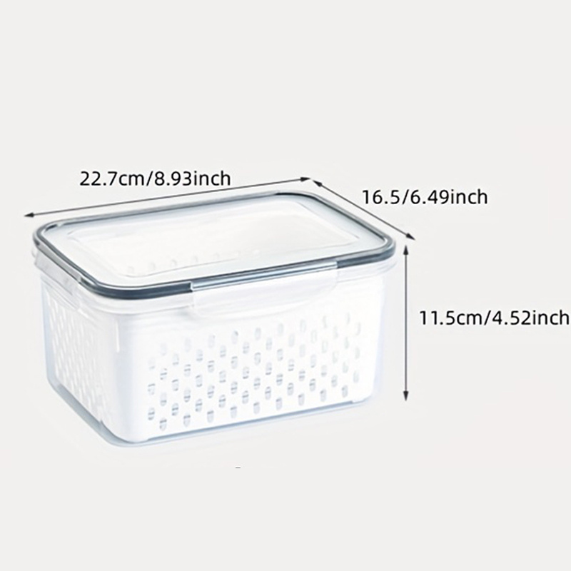 Fruit Grape Storage Containers For Fridge produce Fruit - Temu