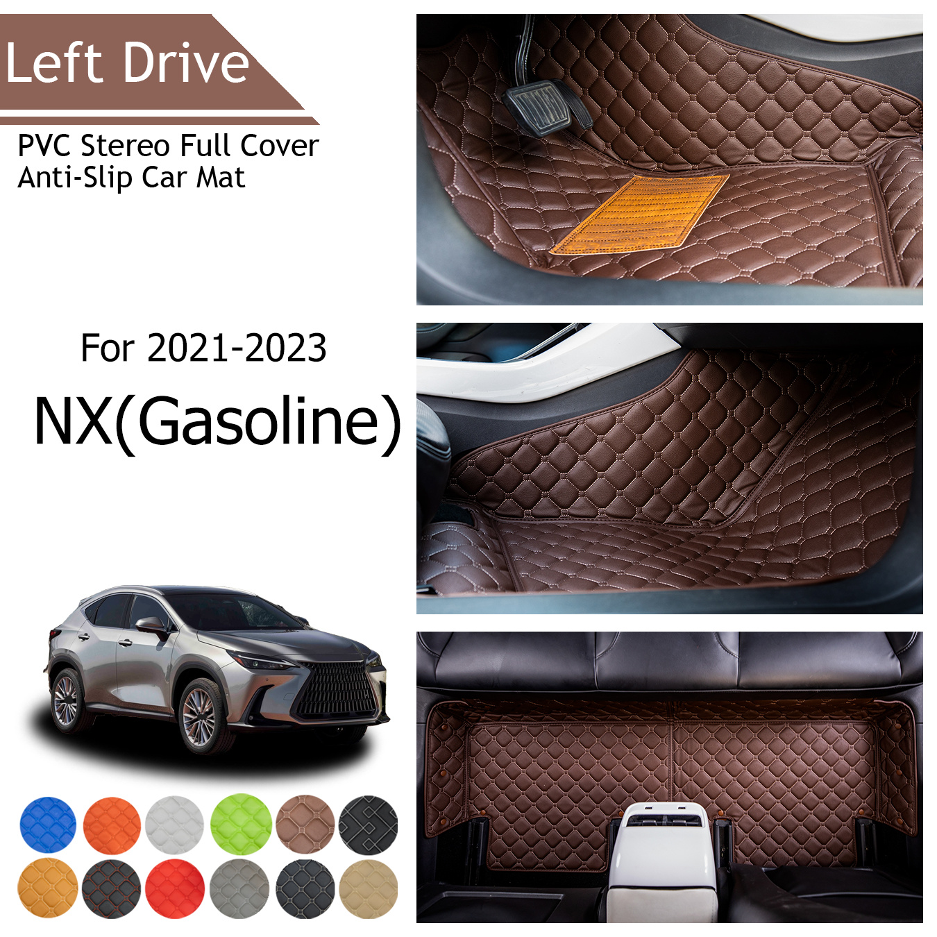 Suitable for Lexus rx300 car key cover es200 Lexus NX LM UX LS protective  shell leather bag