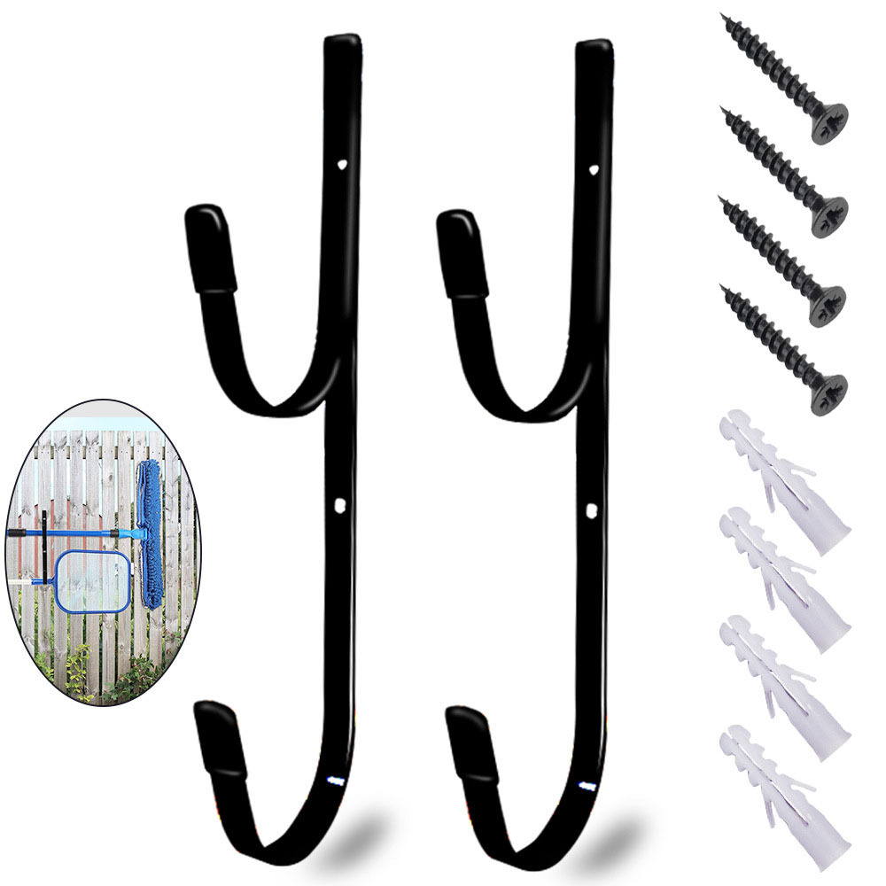 4pcs Fence Hooks Robust Door Hangers Made Of Stainless Steel For