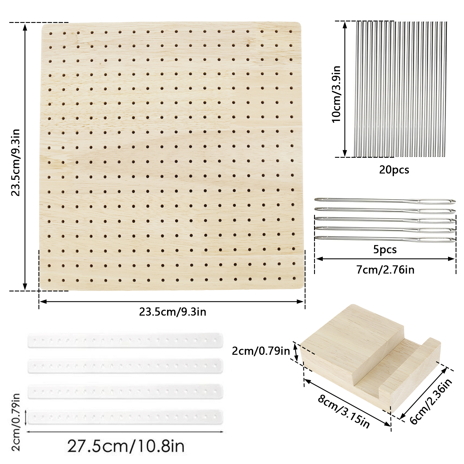 Crochet Blocking Board With 20 Stainless Steel Rod Pins Bamboo Wooden  Blocking Board With 5 Needles And Base Reusable Knitting Blocking Board For  Beginner Knitting Lover Blocking Board Kit - Temu Austria