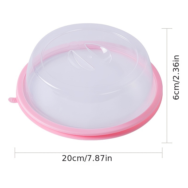 1pc Kitchen Food Preservation Cover, Silicone Edged Sealing Cover