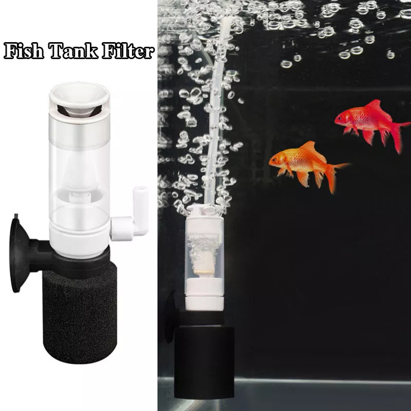 Aquarium Fish Tank Média filtrant Anneaux en céramique Boules de charbon  actif Anneau en céramique blanche 500g