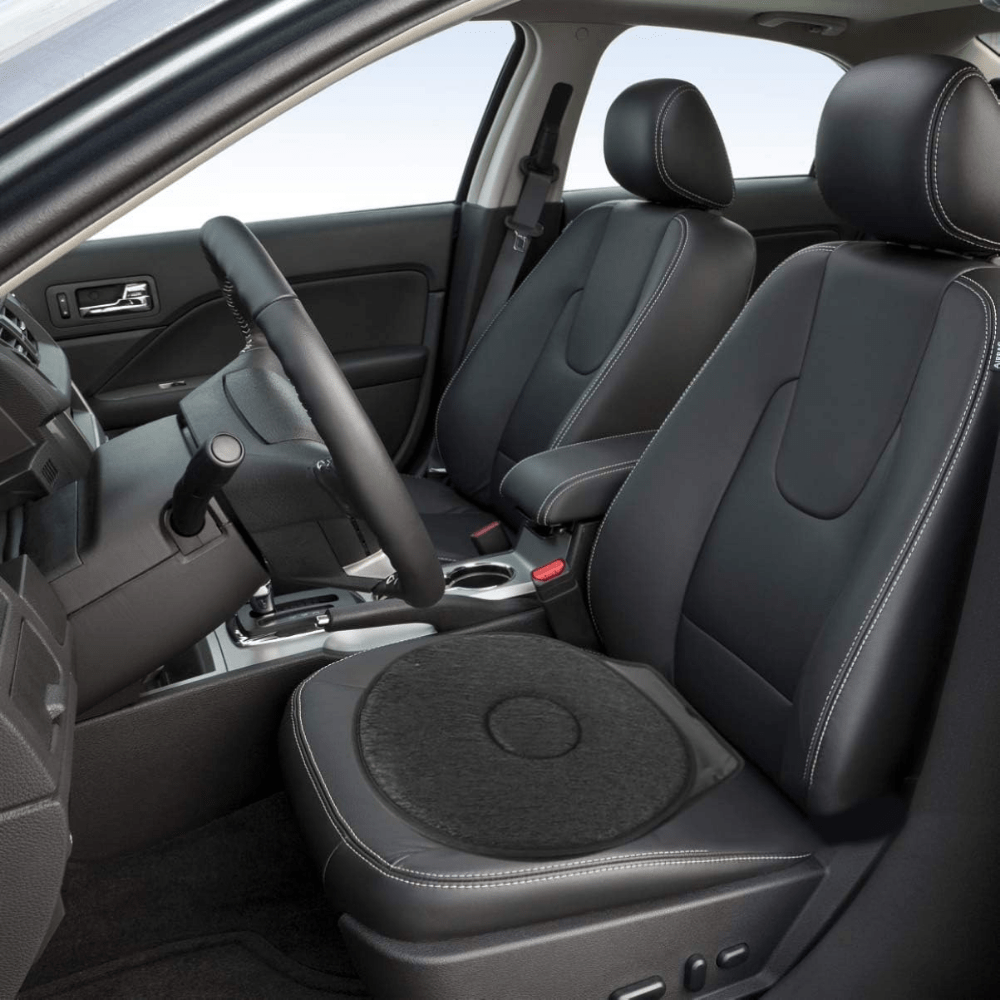 ANKROYU Drehbarer Autositz, um 360 Grad drehbares Sitzkissen, drehbares  Auto Drehsitzkissen, drehbares Stuhlpolster, Komfort, rutschfest,  rutschfest