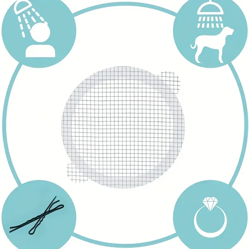 Disposable Hair Floor Drain Pasted Anti-clogging Filter Screen