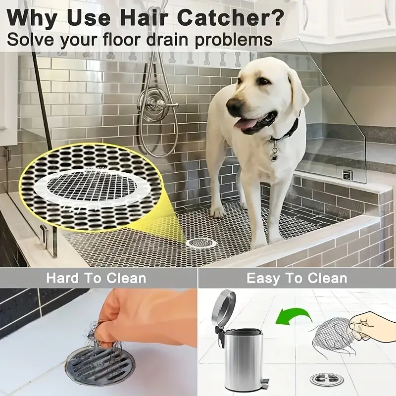Disposable Hair Floor Drain Pasted Anti-clogging Filter Screen