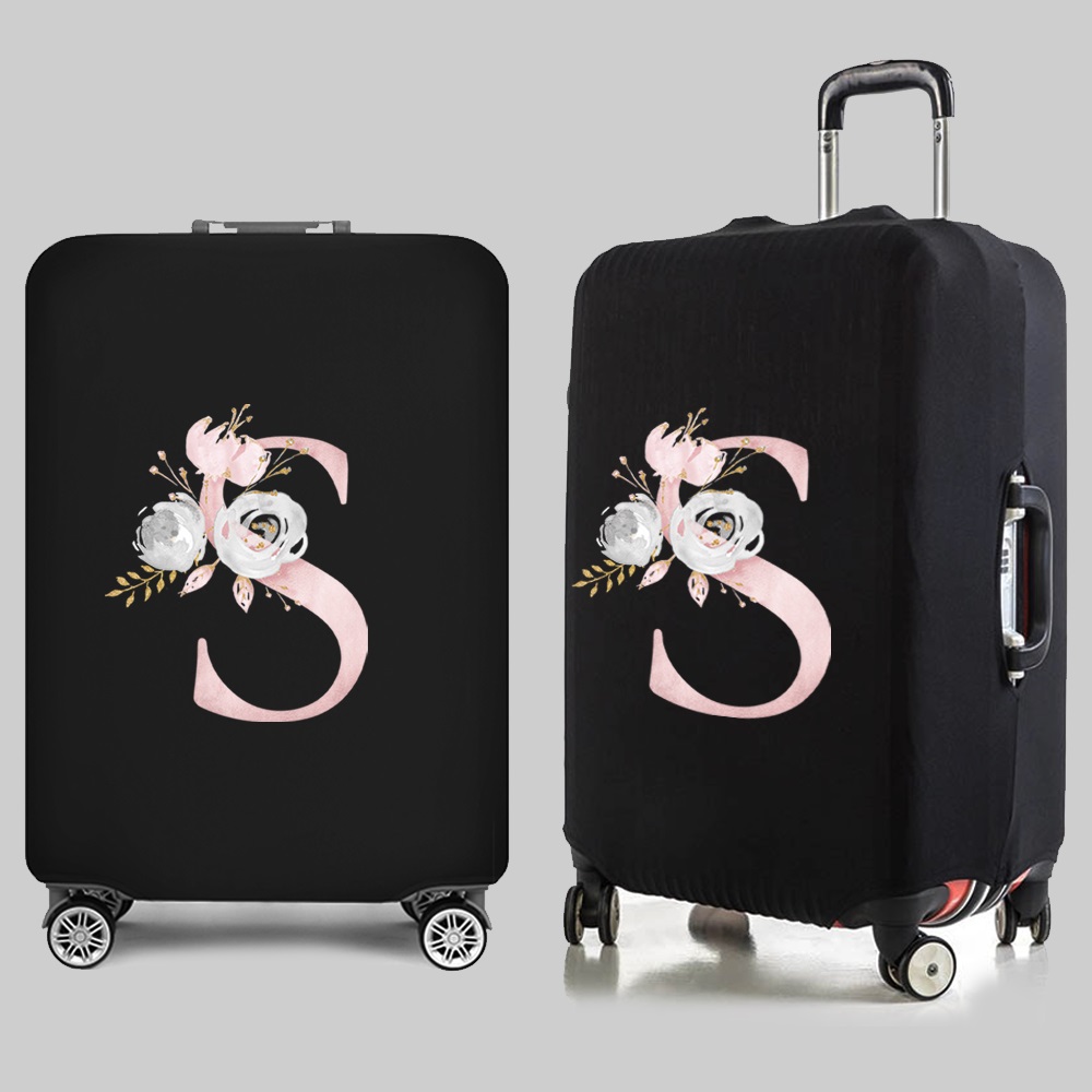 Funda de equipaje personalizada personalizada para maletas de viaje con  texto fotográfico, fundas elásticas lavables, Equipaje