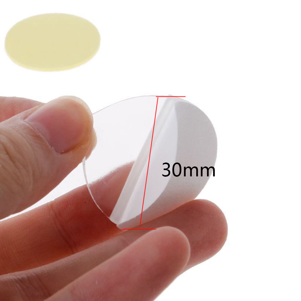 200pcs Double-sided Adhesive Tape Dots Clear 10mm/0.5” Round Stickers  Acrylic No Trace Transparent Adhesive Detachable Putty Tape Glue Tape For  Hangin