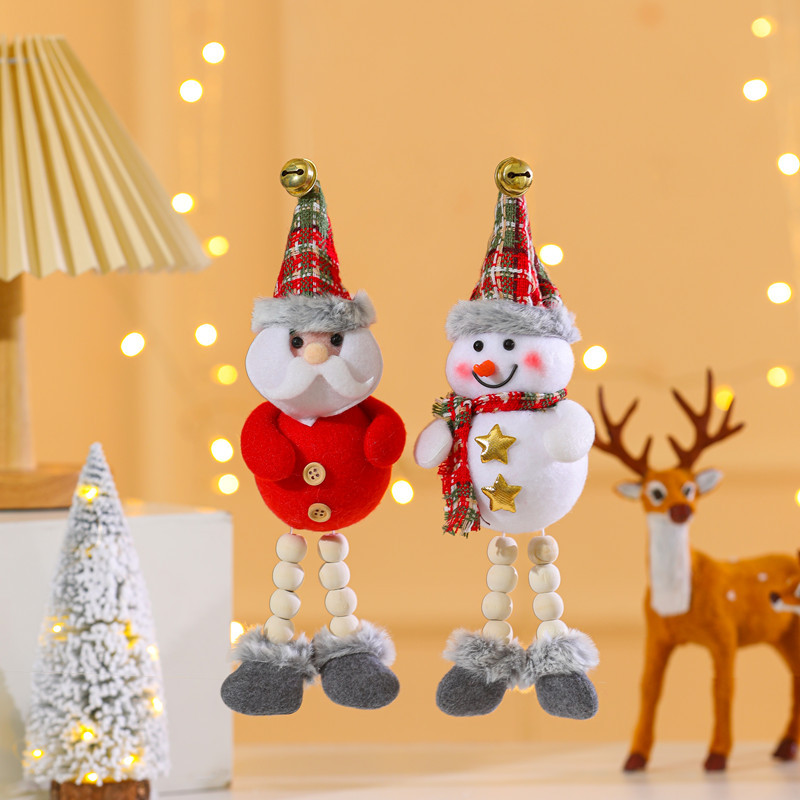 Christmas Decoration Pendant Cartoon Mini Snowflake Garland Deer