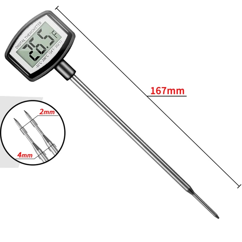 1pc Termometro Alimenti Termometro Carne A Lettura - Temu Italy