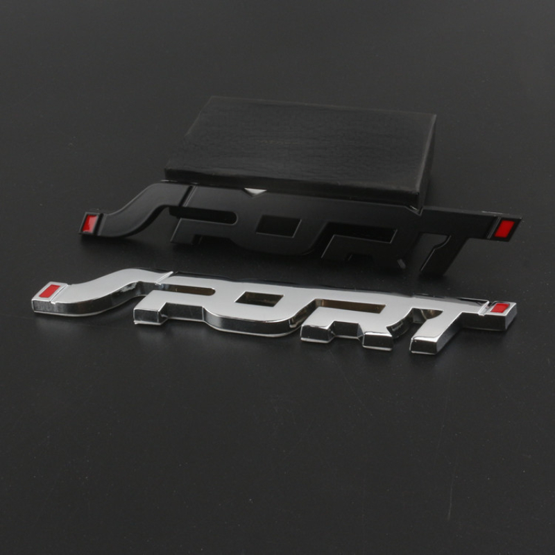 bksptop 2 pièces 3D métal F-Sport Voiture emblème Autocollant Auto Badge  Autocollant Pare-Chocs Autocollant pour Voiture Camion Moto(Color:C) :  : Auto et Moto