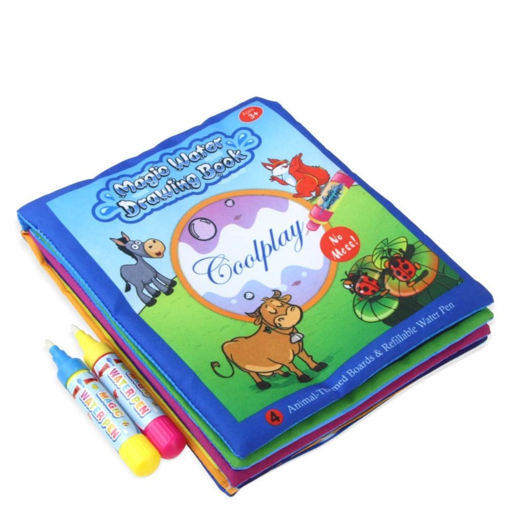 COOLPLAY Magic Water Drawing Book Coloring Book Doodle & Magic Pen