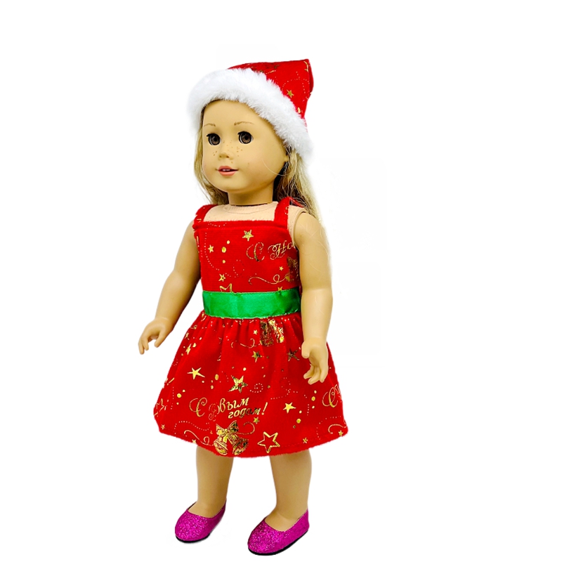 Doll Christmas Pajama Elk Suit Clothes Fit American Girl Dolls 18  45 cm  Doll